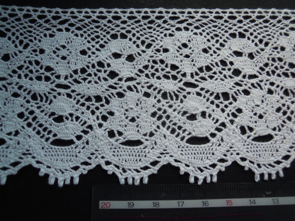 画像: 幅約8.5ｃ 流行のショールトーションに・・・超お買い得なシロのトーション　2Ｍ