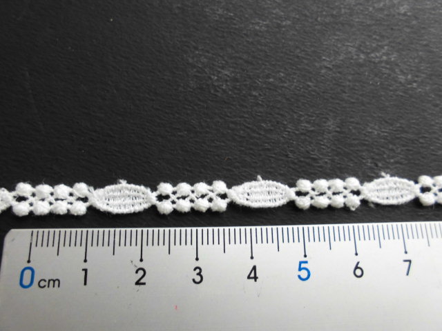 画像: 流行の綿ケミカルのアクセサリーチェーンレース　1Ｍ
