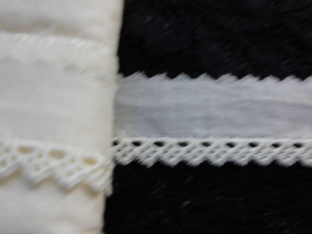 画像2: メッチャ可愛い綿レース　生成り色　4M