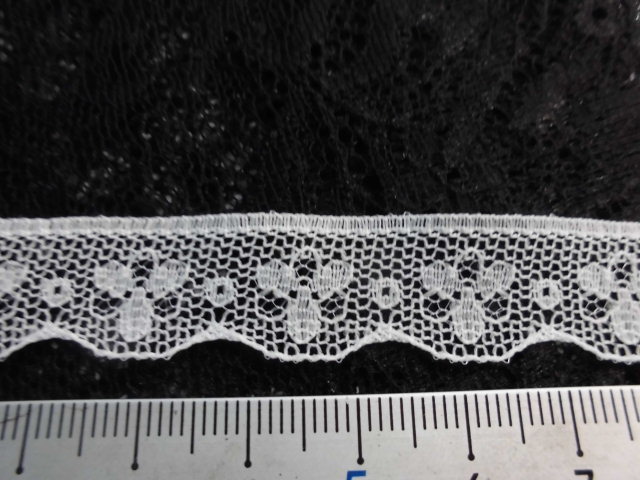 画像: 幅約1.2ｃ　オフシロの可愛いラッセルレース　15M