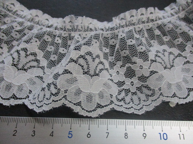 画像: 人気のオフシロのラッセルフリル原反売り●