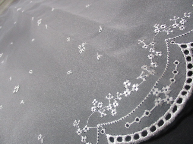 画像2: 流行の兆し、ロマンティックレース！！！　　オフシロの中幅高級オーガンジレース　1.5M