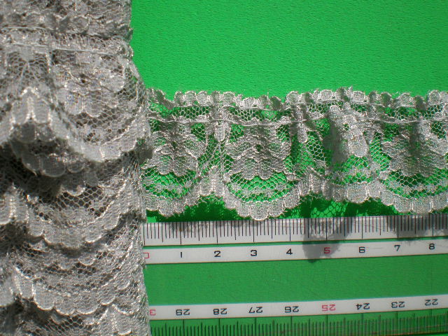 画像: 幅約3.5c　人気のグレーのフリル　10M