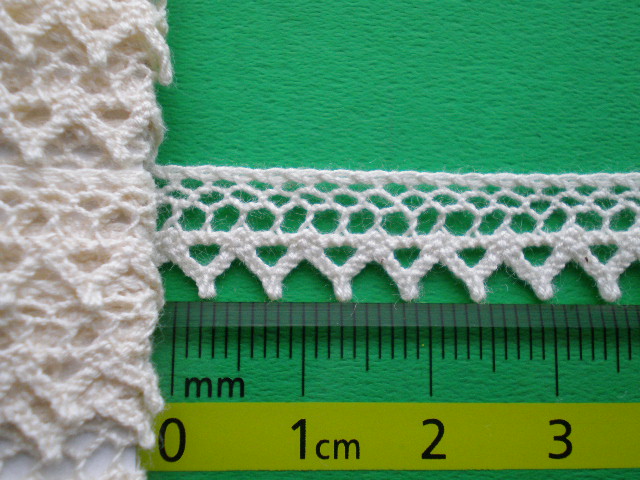 画像: 幅1.1ｃ人気のキナリのトーション・5M